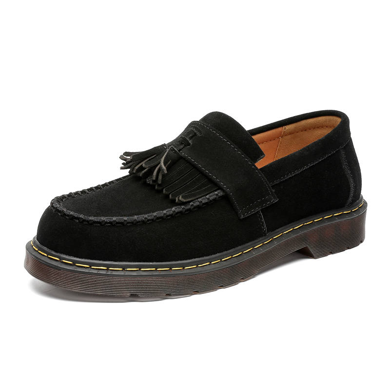 WEISHIBANGWEI Cow Suede Casual Shoes Men's