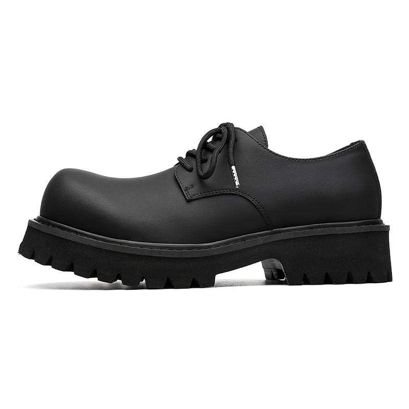 IZEIZIG IZEIZIG Microfiber Leather Casual Shoes Men's Black