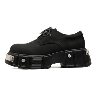 ZONEJOY Fashion Trend Men's Shoes Casual Versatile Derby Shoes Men's Black