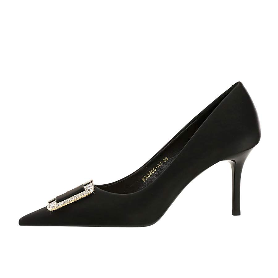 QITUMAUL Slim Heel High Heels Women's