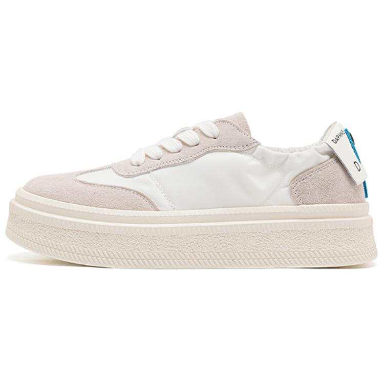 DAPHNE Textile, Synthetic Leather Slip Resistant Low top Skateboard Shoes Women's