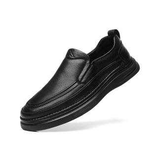 FANKE8°DU Cow Split Leather Casual Shoes Men's Black