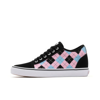 FULLXUAN Microfiber Leather Mid top Skateboard Shoes Women's
