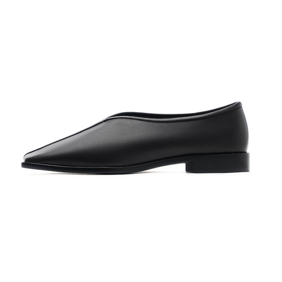 HOVANKI Sheepskin Casual Shoes Women's Black