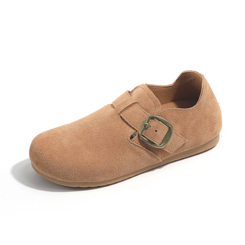 O.L Cow Split Leather Casual Shoes Women's