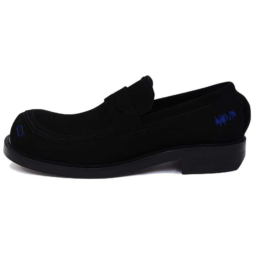 ADER ERROR Line Penny Comfortable Loafers Men's Black