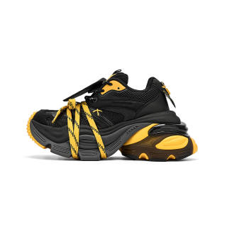 NEXT IMPULSIVE Power Chunky Sneakers Unisex Black Yellow