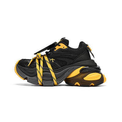 NEXT IMPULSIVE Power Chunky Sneakers Unisex Black Yellow