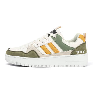 TFKY Pu Slip Resistant Slip Resistant Low top Skateboard Shoes Unisex