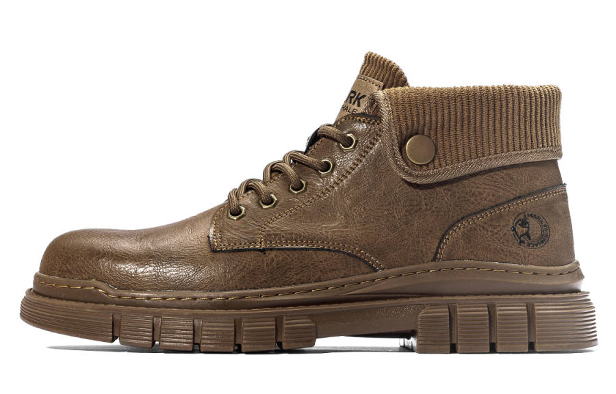 FAIRWHALE FAIRWHALE Combat Boots Men's Black/Brown