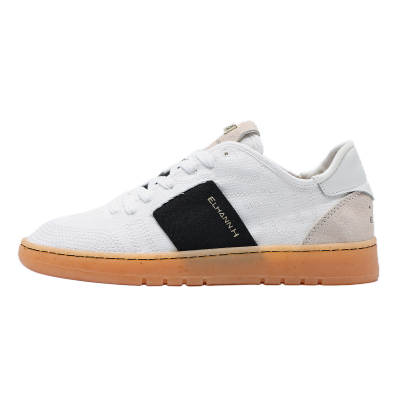 ELHANN.H Lightweight Breathable Lightweight And Breathable Low top Casual Shoes Unisex White Black