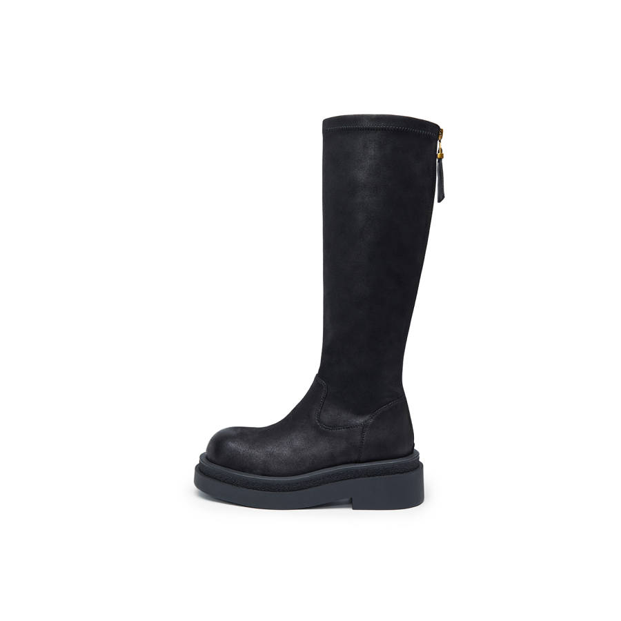 ELLE Knee High Tall Boots Knee Length Boots Women's 2025 Women's Boots