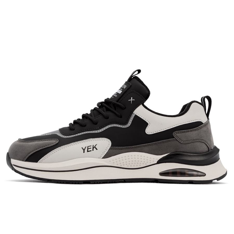 YEARCON Leather Fashion Trend Low top Casual Shoes Men's