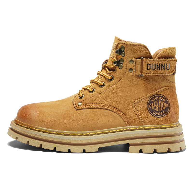 DUNNU DUNNU Combat Boots Men's Black