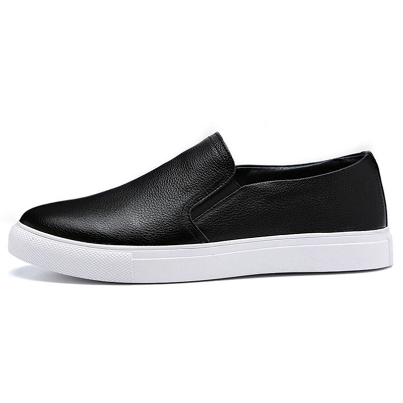 LUOMENG LUOMENG Men's Casual Shoes Men's Low Top Black