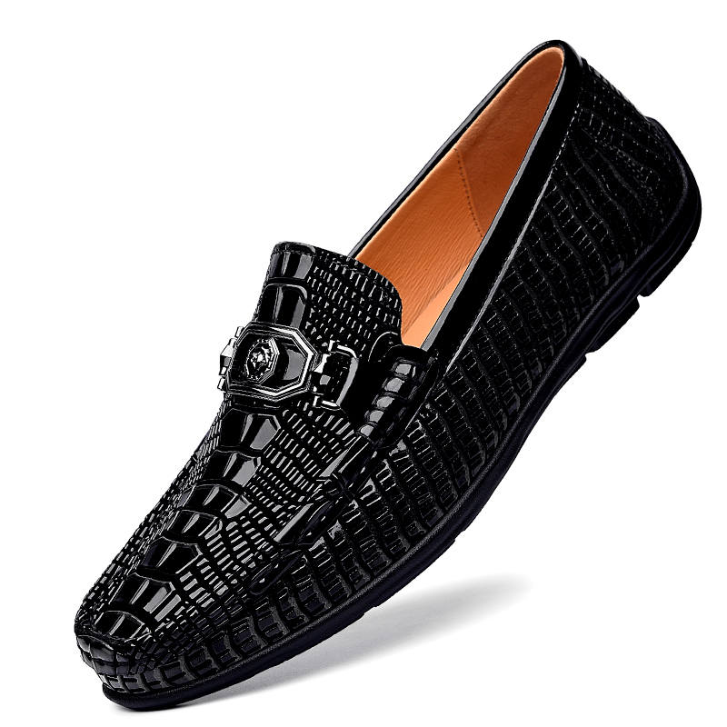 Mansion bull GONGNIUSHIDI Cow Split Leather Casual Shoes Men's
