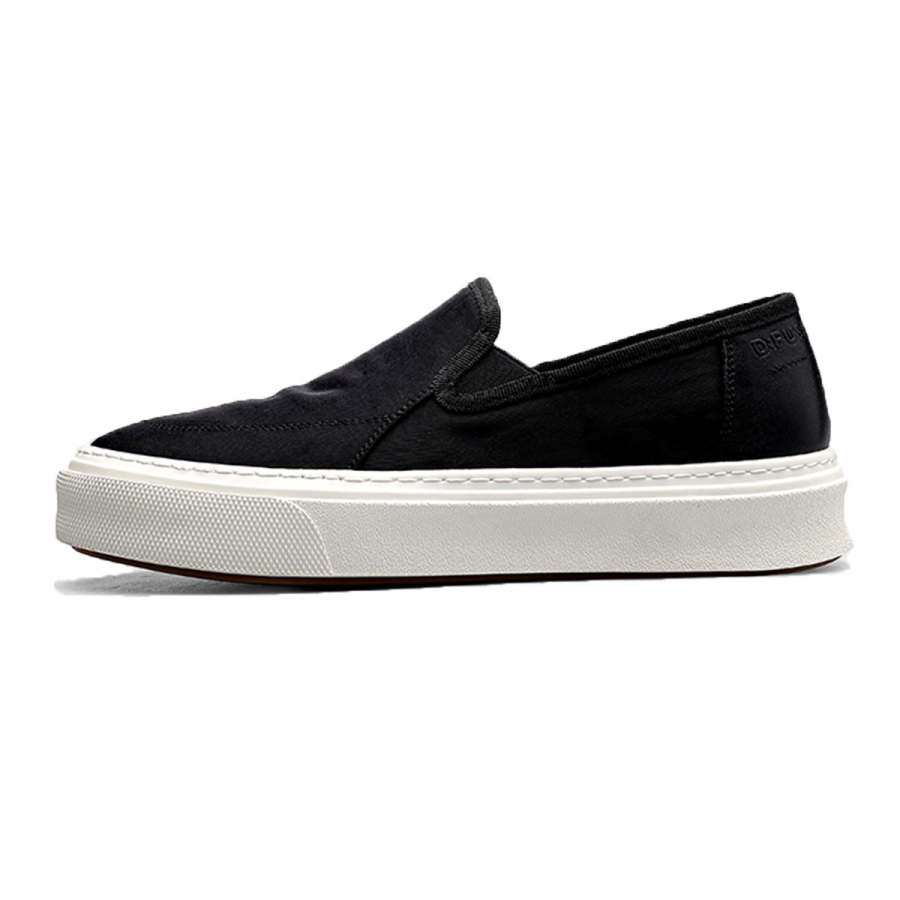 D:FUSE SCANDINAVIA D FUSE SCANDINAVIA Textile, Cow Leather Casual Shoes Men's Black