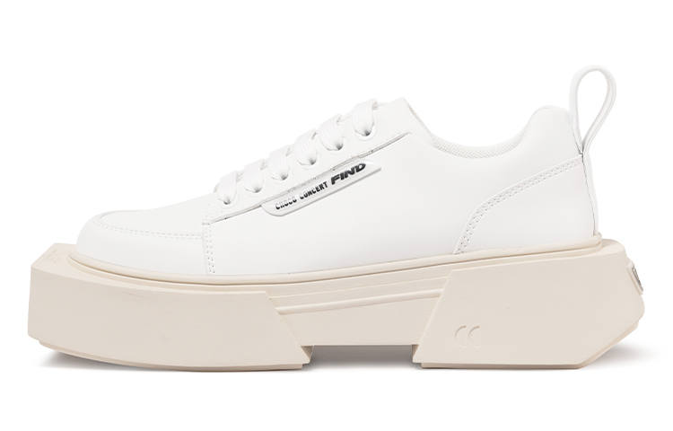 CHOCO CONCERT FIND Low top Platform Shoes Unisex Ecru
