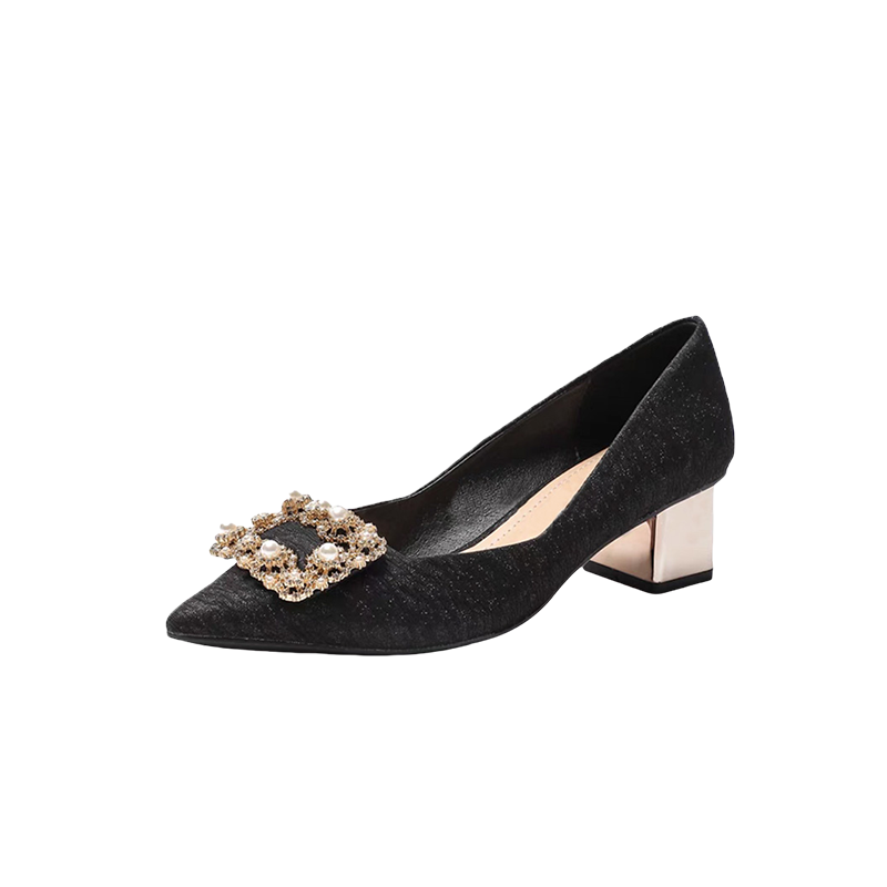 WOXXXN Chunky Heel High Heels Women's