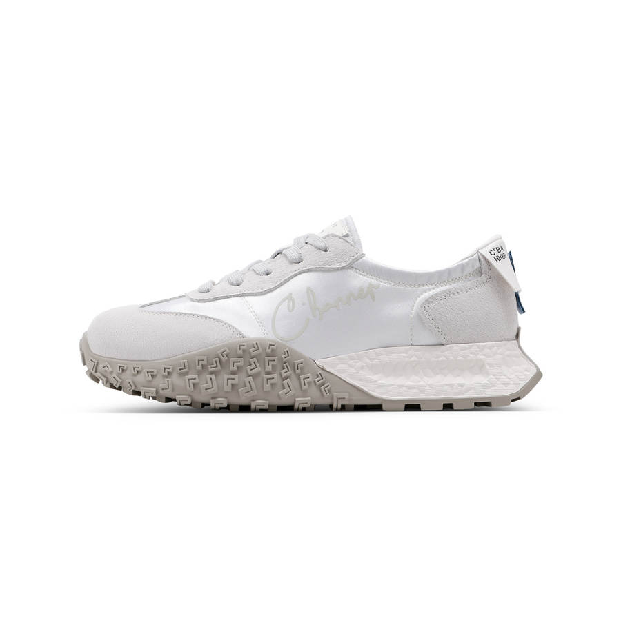 C°BANNER Casual Shoes Women's Low Top Silver/Ecru/Yellow/Pink