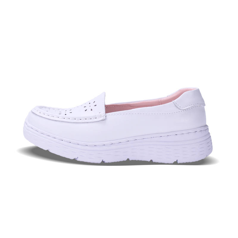 FEIYING Cow Split Leather Loafers Women's