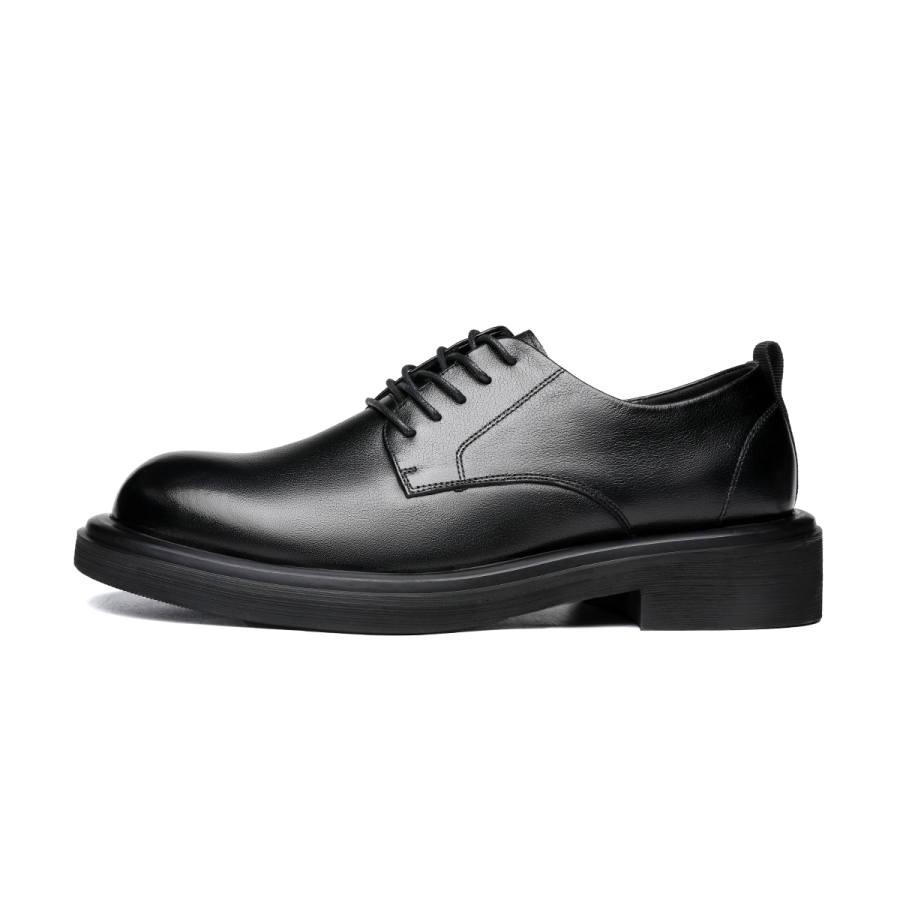 Millies Casual Leather Shoes Men's Low Top Black/Brown