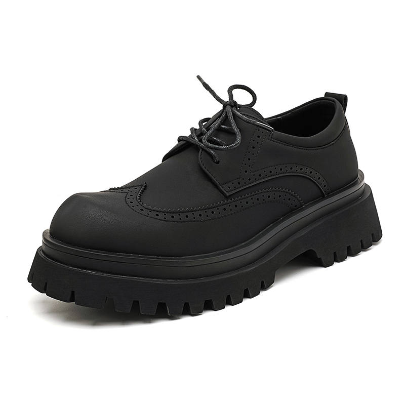 V05 V05 Microfiber Leather Casual Shoes Men's Black