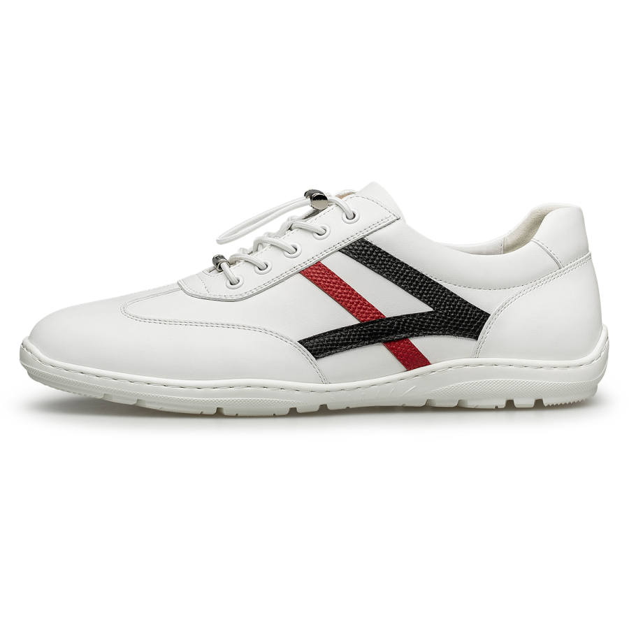 ZRO Cow Leather Low top Casual Shoes Men's White
