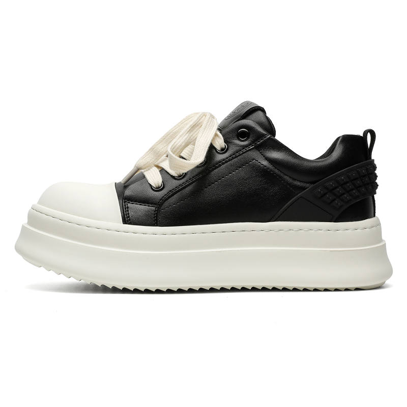 CHILANG CHILANG Low top Skateboard Shoes Men's Black