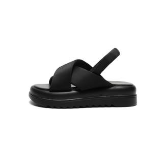 GUQITIANLUN GuQiheAven Fabric One Strap Sandals 4.5cm Women's