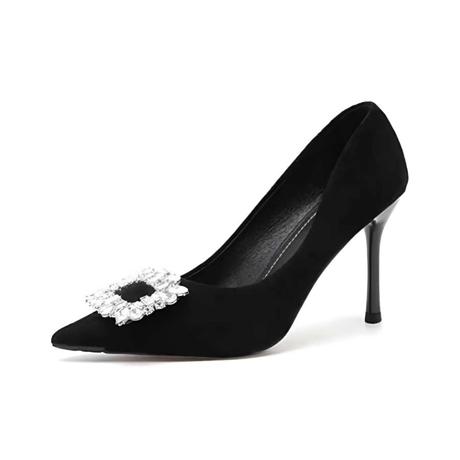 DAWEIJIA Microfiber Leather High Heels Women's