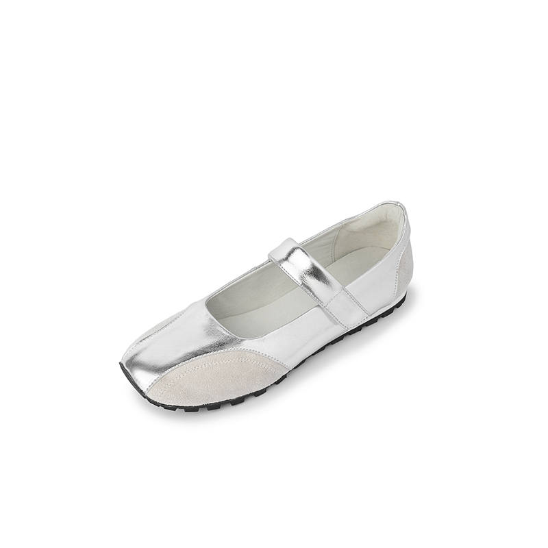 HONGYANGLIN Cow Leather Mary Jane Shoes Women's