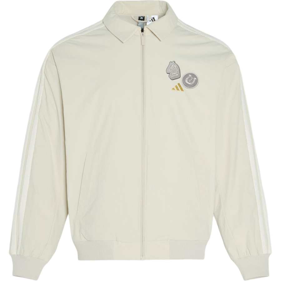 Adidas Adidas REVERSIBLE WOVEN JACKET Water Repellent Woven Fleece Lined Casual Loose Fit Jacket Men's