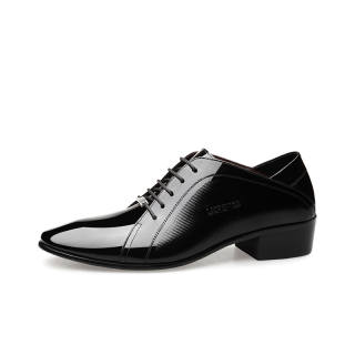 LAORENTOU Dress Shoes Men's Low Top Brown