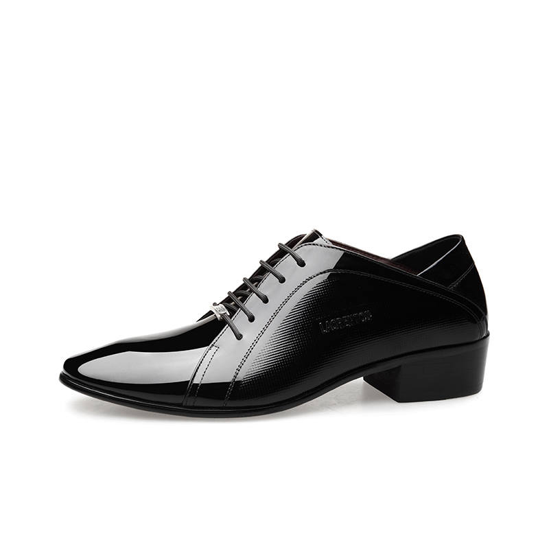LAORENTOU Dress Shoes Men's Low Top Brown