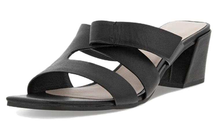 Ecco Rubber Sole Quiet Quick Dry Quiet Quick Dry Slide Slippers Women's Black