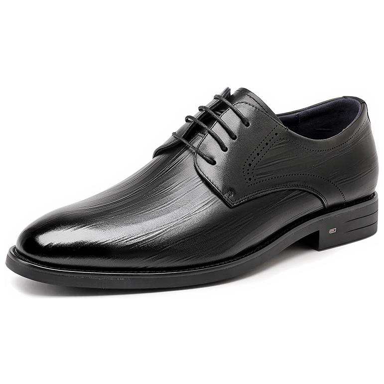 Spider King Dress Shoes Men's Low Top Black