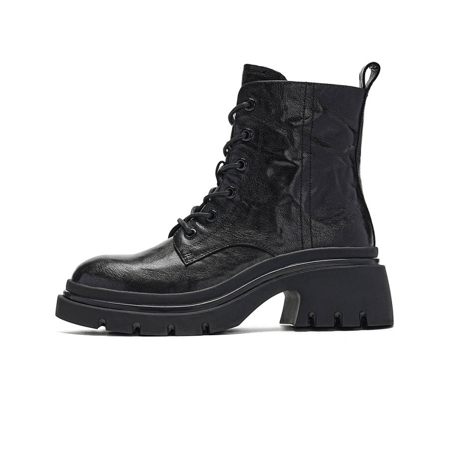 EBLAN EBLAN Combat Boots Women's Black