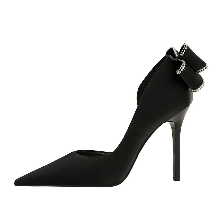 QITUMAUL Slim Heel High Heels 10.5cm Women's