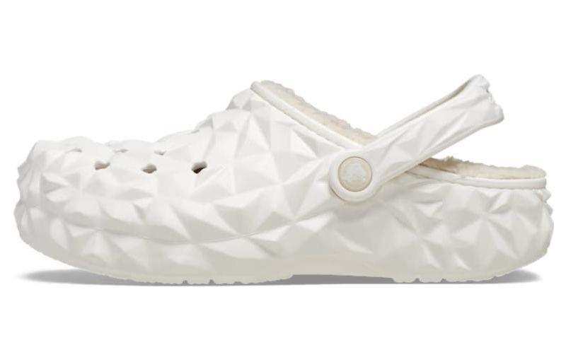 Crocs Crocs Classic Lined Geometric Clogs 'White'