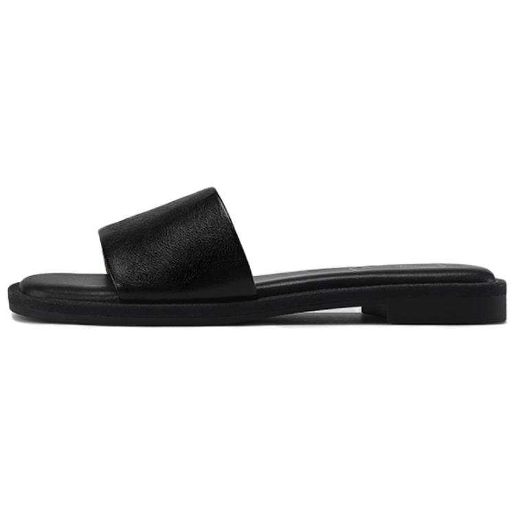 7or9 Rubber Sole Quiet Slip Resistant Cushioning Slide Slippers Women's