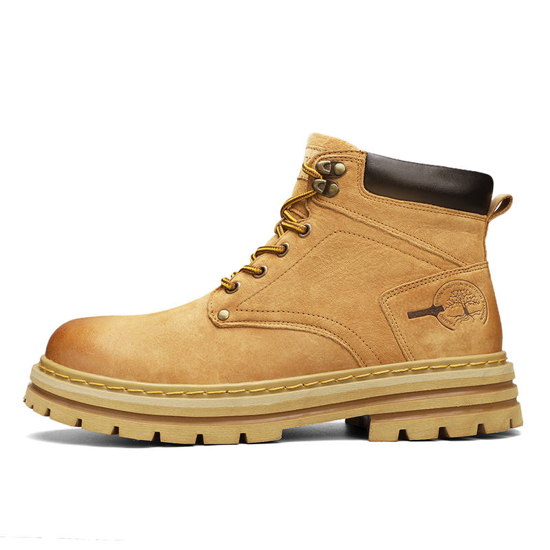 CariteSport Short Combat Boots Men's Brown