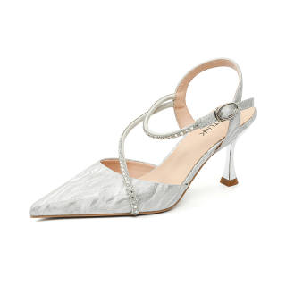 WESTLINK High Heels Women's Silver, Champagne
