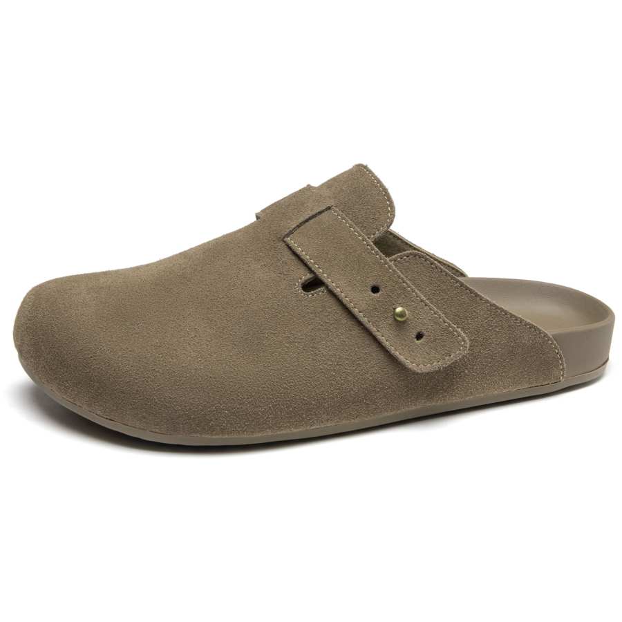 AOKANG Breathable Abrasion Resistant Closed Toe Slippers Men's