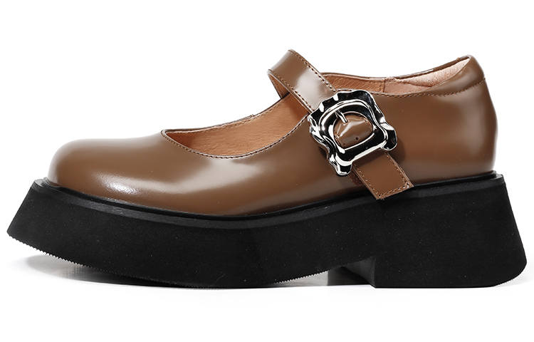 Rosa Bianca Platform Shoes Women's Dark Khaki