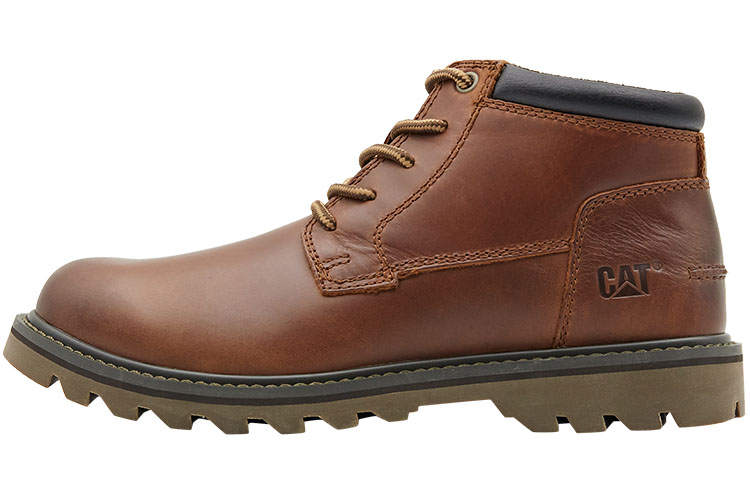 CAT CAT Outdoor Boots Men's High Top Brown Red