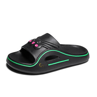CTCY Slip Resistant Odor Resistant Abrasion Resistant Quick Dry Slide Slippers Women's