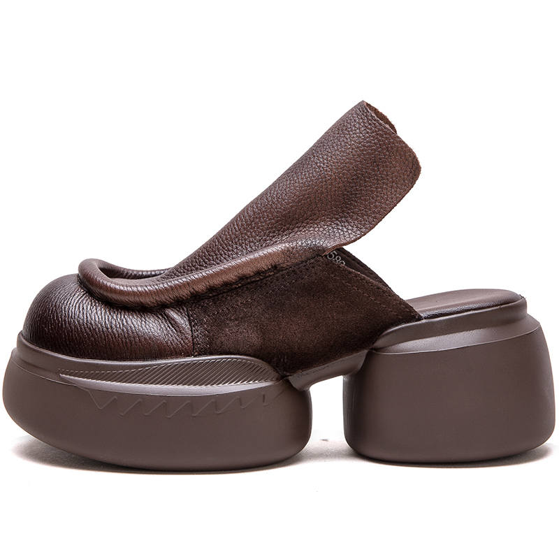 JIEZHOU Closed Toe Slippers Women's
