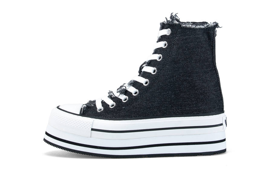 IiJin Height Increasing Height Increasing High top Canvas Shoes Women's