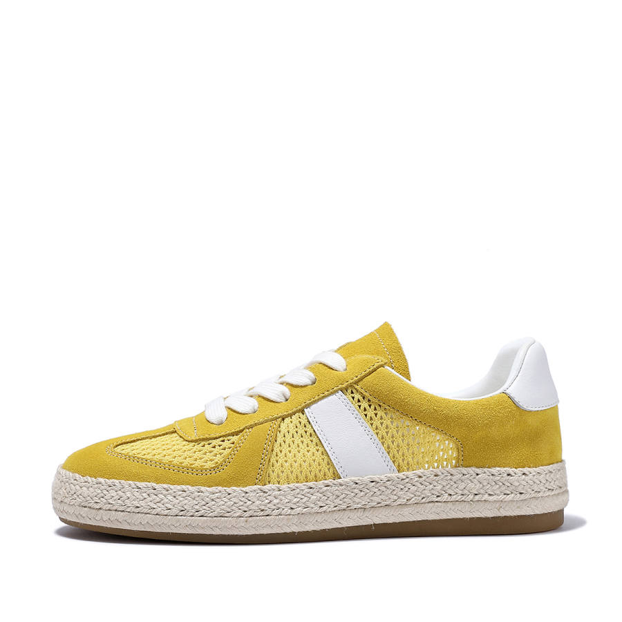 BELLALILY Cow Split Leather Low top Skateboard Shoes Women's